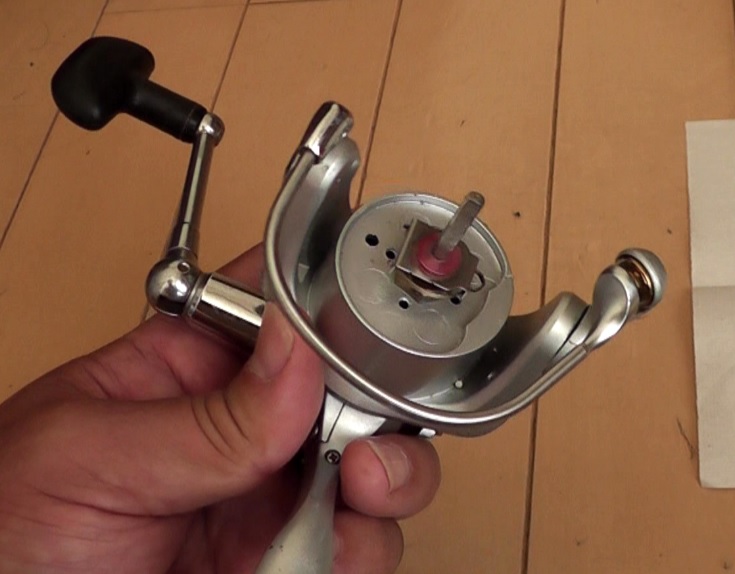 DAIWA（ダイワ）製'09 レガリスのドラグノブとスプールを取り外す
