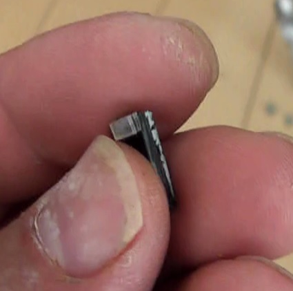 DAIWA（ダイワ）製'09 レガリスの逆回転を防止するリングを制御する突起破損を修理するためのスペーサー